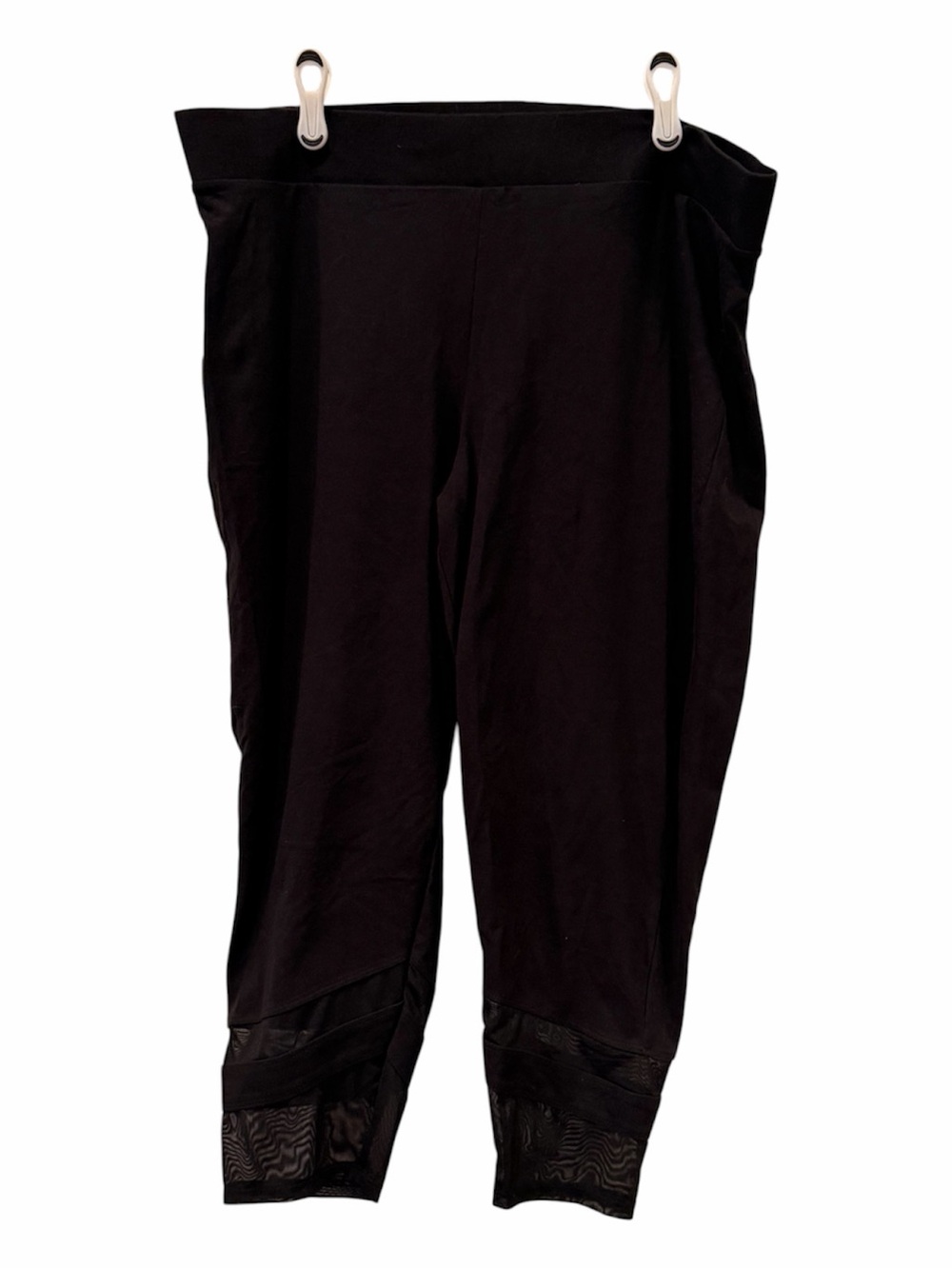 Torrid Capri Leggings with meshed bottom